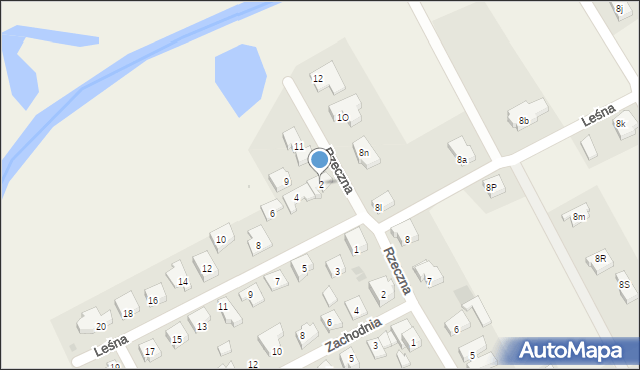 Mosty, Leśna, 2, mapa Mosty