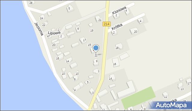 Mściszewice, Lęborska, 11, mapa Mściszewice