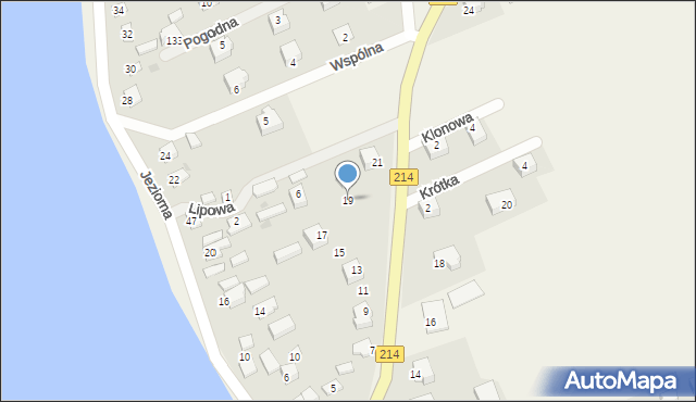 Mściszewice, Lęborska, 19, mapa Mściszewice