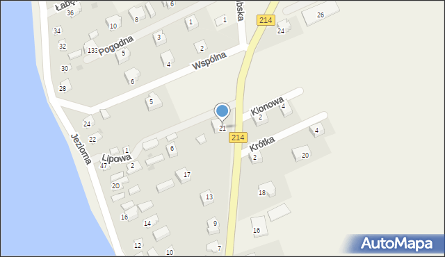 Mściszewice, Lęborska, 21, mapa Mściszewice