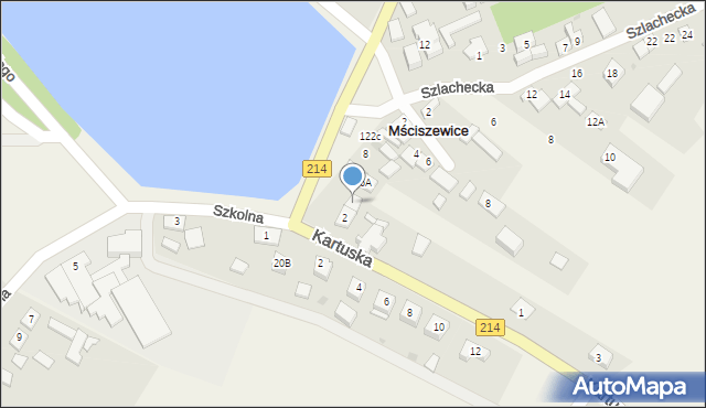 Mściszewice, Lęborska, 4, mapa Mściszewice