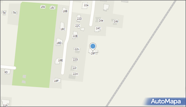 Niemce, Leonów, 24f, mapa Niemce