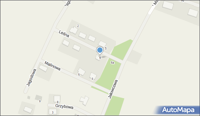 Nowa Kopernia, Leśna, 6, mapa Nowa Kopernia