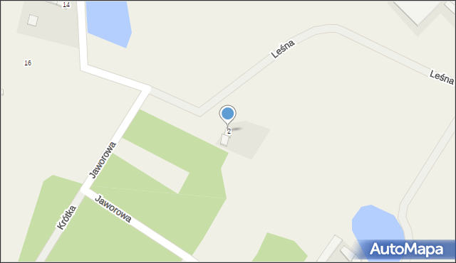 Nowe Poręby, Leśna, 2, mapa Nowe Poręby