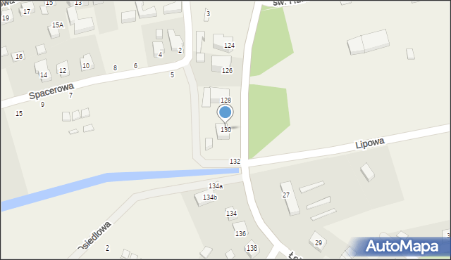 Nowęcin, Łebska, 130, mapa Nowęcin