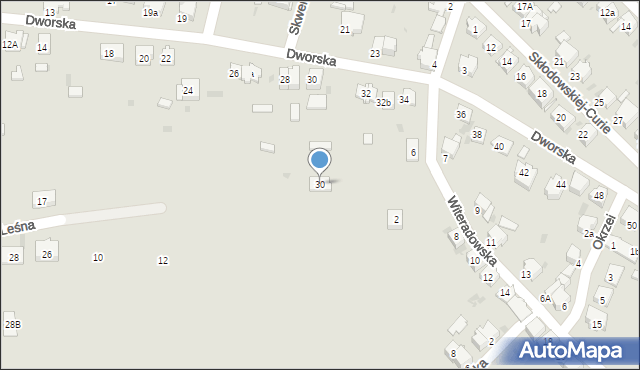 Olkusz, Leśna, 35, mapa Olkusz