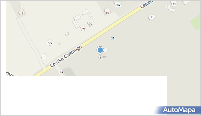 Opatów, Leszka Czarnego, 39, mapa Opatów