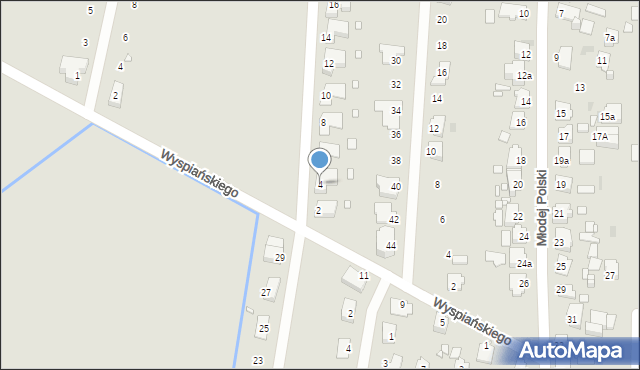 Opole, Lema Stanisława, 4, mapa Opola