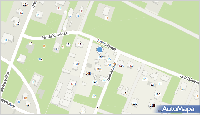 Owczarnia, Letniskowa, 16, mapa Owczarnia