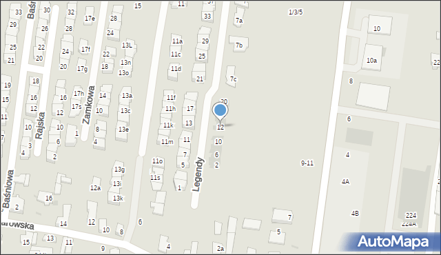 Ożarów Mazowiecki, Legendy, 12, mapa Ożarów Mazowiecki