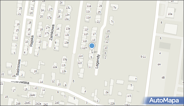 Ożarów Mazowiecki, Legendy, 7, mapa Ożarów Mazowiecki