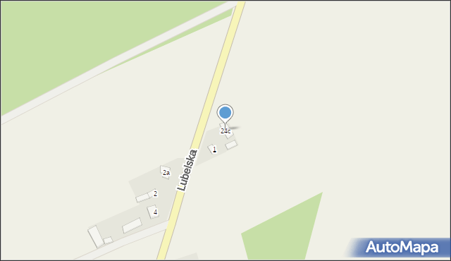 Pawłów, Leśna, 24c, mapa Pawłów