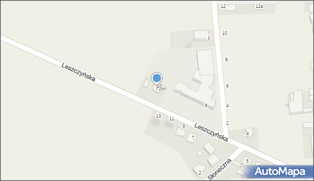 Pawłowice, Leszczyńska, 8, mapa Pawłowice