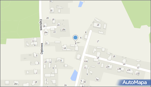 Pilchowice, Leśna, 4, mapa Pilchowice