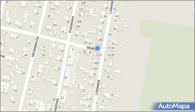 Piotrków Trybunalski, Lelewela Joachima, 26H, mapa Piotrków Trybunalski