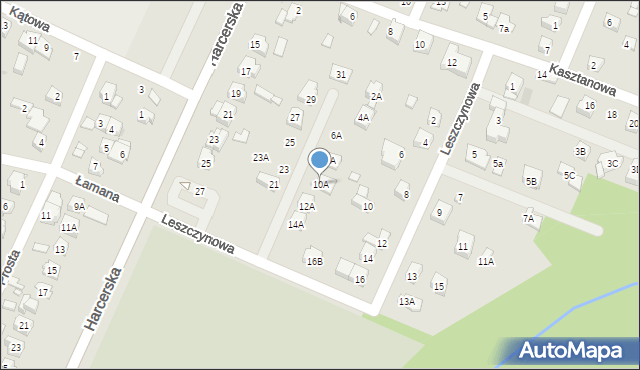 Płock, Leszczynowa, 10A, mapa Płock