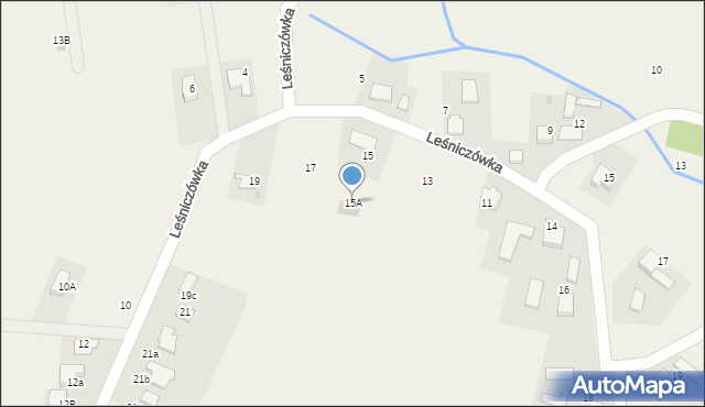 Poręba Wielka, Leśniczówka, 15A, mapa Poręba Wielka