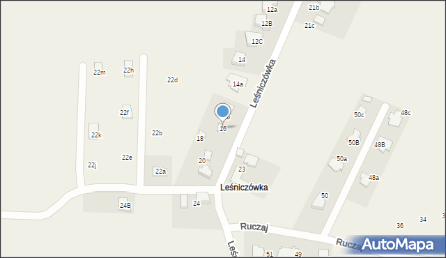 Poręba Wielka, Leśniczówka, 16, mapa Poręba Wielka