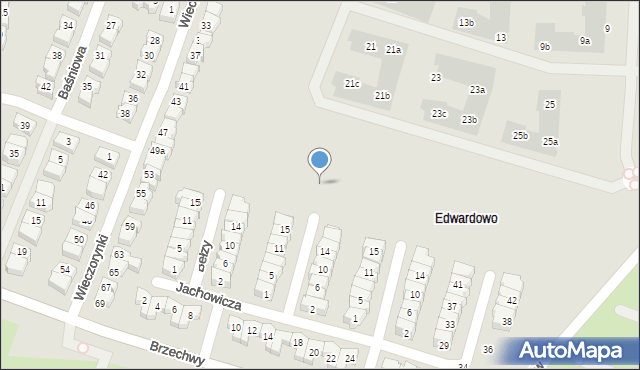 Poznań, Leśnych Skrzatów, 47, mapa Poznania