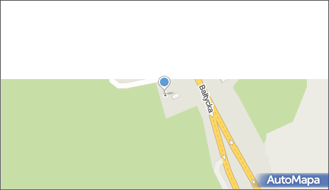 Poznań, Leśna, 4, mapa Poznania