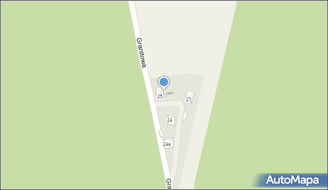 Prądocin, Leśna, 26, mapa Prądocin