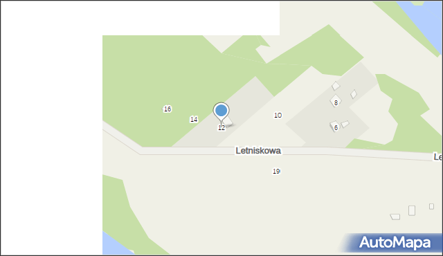 Pstrokonie, Letniskowa, 12, mapa Pstrokonie