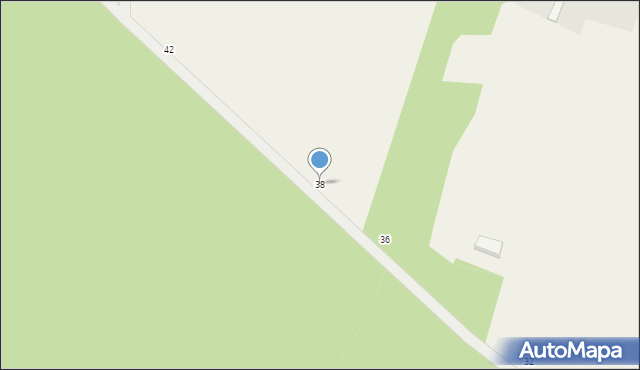Psucin, Leśna, 38, mapa Psucin