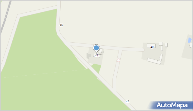 Psucin, Leśna, 44, mapa Psucin