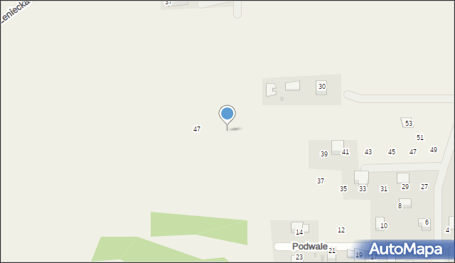 Radziszów, Leniecka, 45, mapa Radziszów