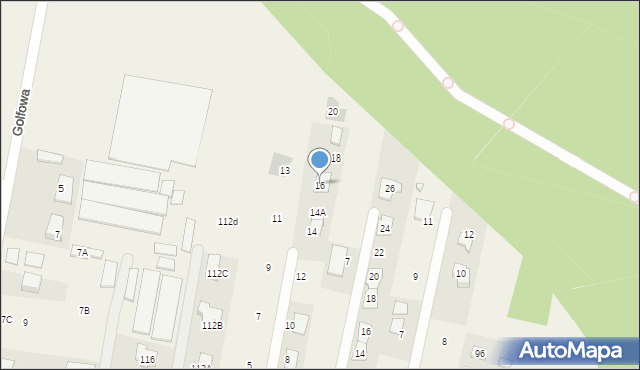 Rajszew, Leśna, 16, mapa Rajszew