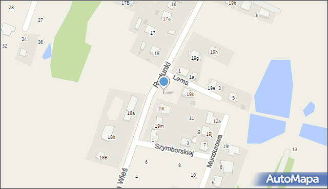 Rudunki, Lema Stanisława, 2, mapa Rudunki