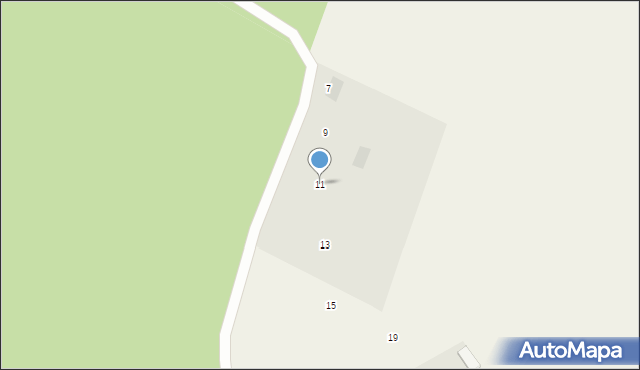Rutka-Tartak, Leśna, 11, mapa Rutka-Tartak