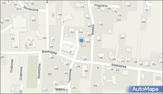 Rybarzowice, Leśna, 2, mapa Rybarzowice