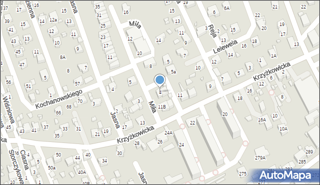 Rydułtowy, Lelewela Joachima, 4, mapa Rydułtowy