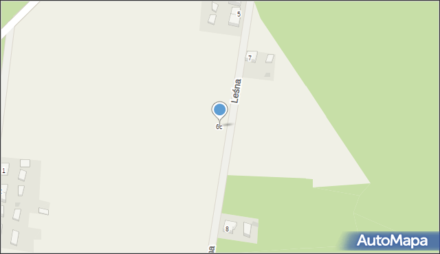 Sądów, Leśna, 6c, mapa Sądów