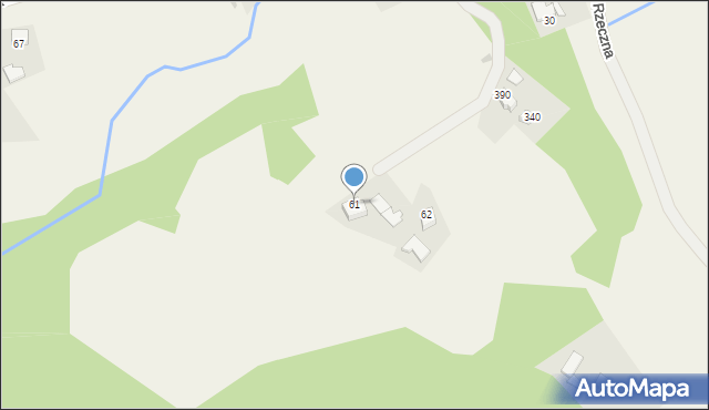 Sanka, Leśna, 58, mapa Sanka