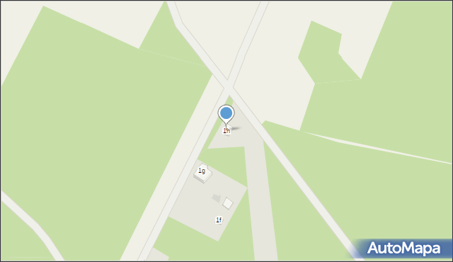 Serock, Leśna, 1h, mapa Serock