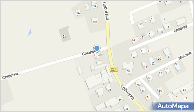 Sierakowice, Lęborska, 37, mapa Sierakowice