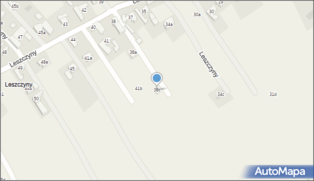 Sierockie, Leszczyny, 38c, mapa Sierockie