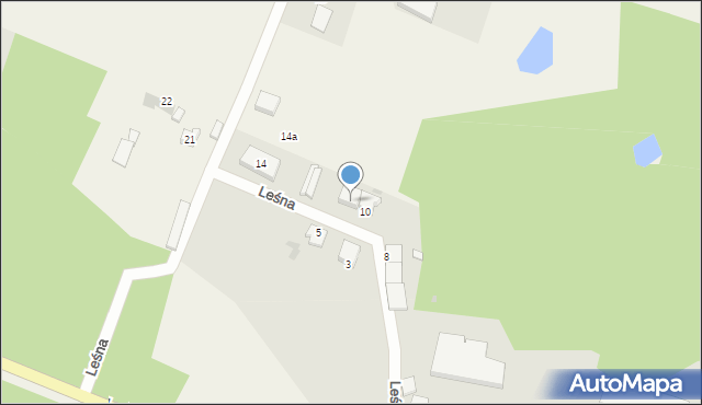 Skórcz, Leśna, 6, mapa Skórcz