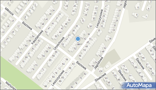 Smolec, Leszczynowa, 48, mapa Smolec