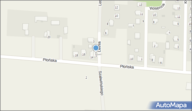 Soboklęszcz, Letnia, 1, mapa Soboklęszcz