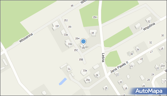 Sobolew, Leśna, 33j, mapa Sobolew