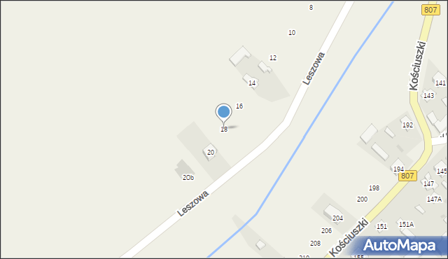 Sobolew, Leszowa, 18, mapa Sobolew