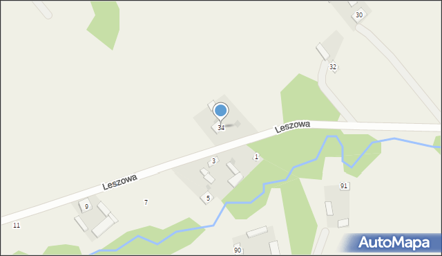 Sobolew, Leszowa, 34, mapa Sobolew