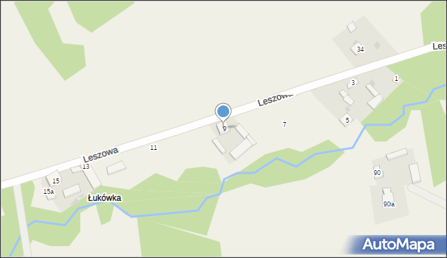 Sobolew, Leszowa, 9, mapa Sobolew