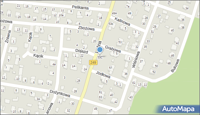 Solec Kujawski, Leśna, 53C, mapa Solec Kujawski