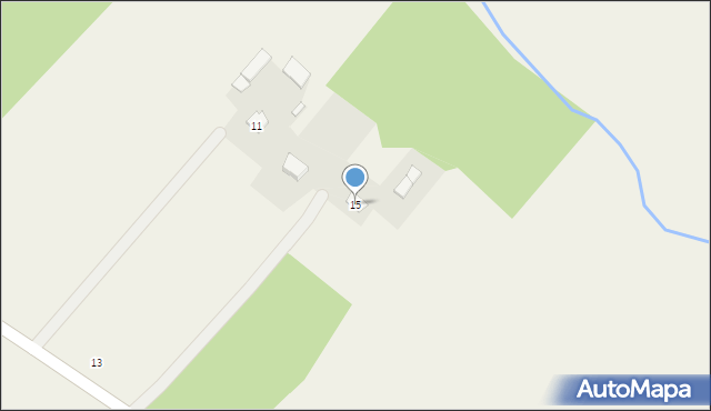 Sońsk, Leśna, 15, mapa Sońsk