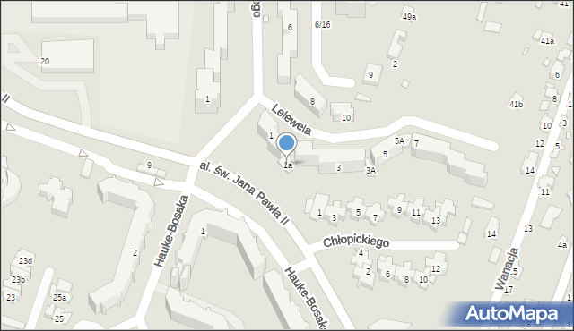 Starachowice, Lelewela Joachima, 1a, mapa Starachowic