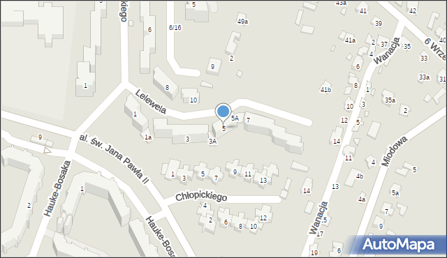 Starachowice, Lelewela Joachima, 5, mapa Starachowic